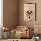 Sand Balloon Abstract Texture Canvas Print