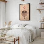 Sand Balloon Abstract Texture Canvas Print