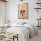 Sand Balloon Abstract Texture Canvas Print