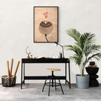 Sand Balloon Abstract Texture Canvas Print