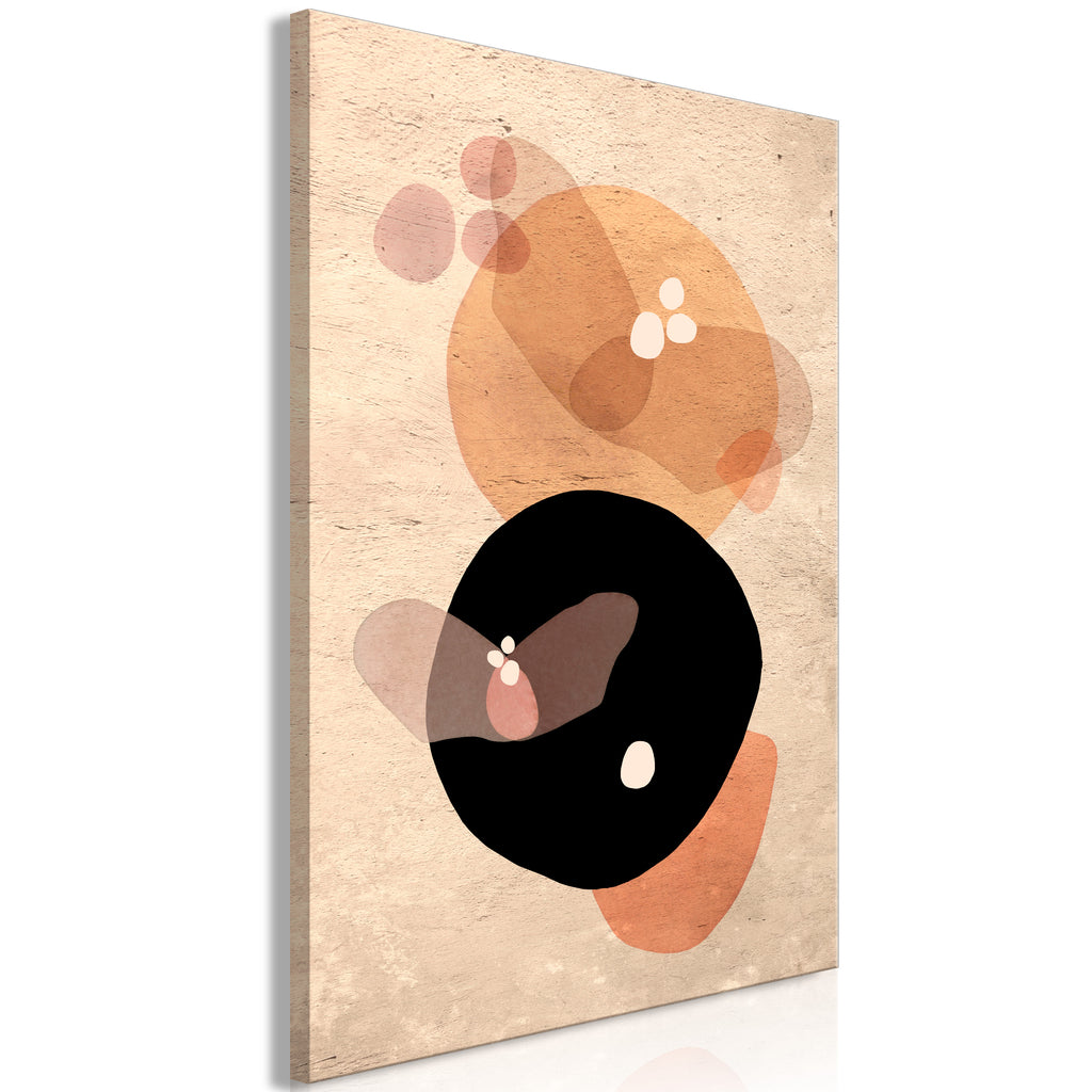 Canvas Print with Moon and Butterfly Art