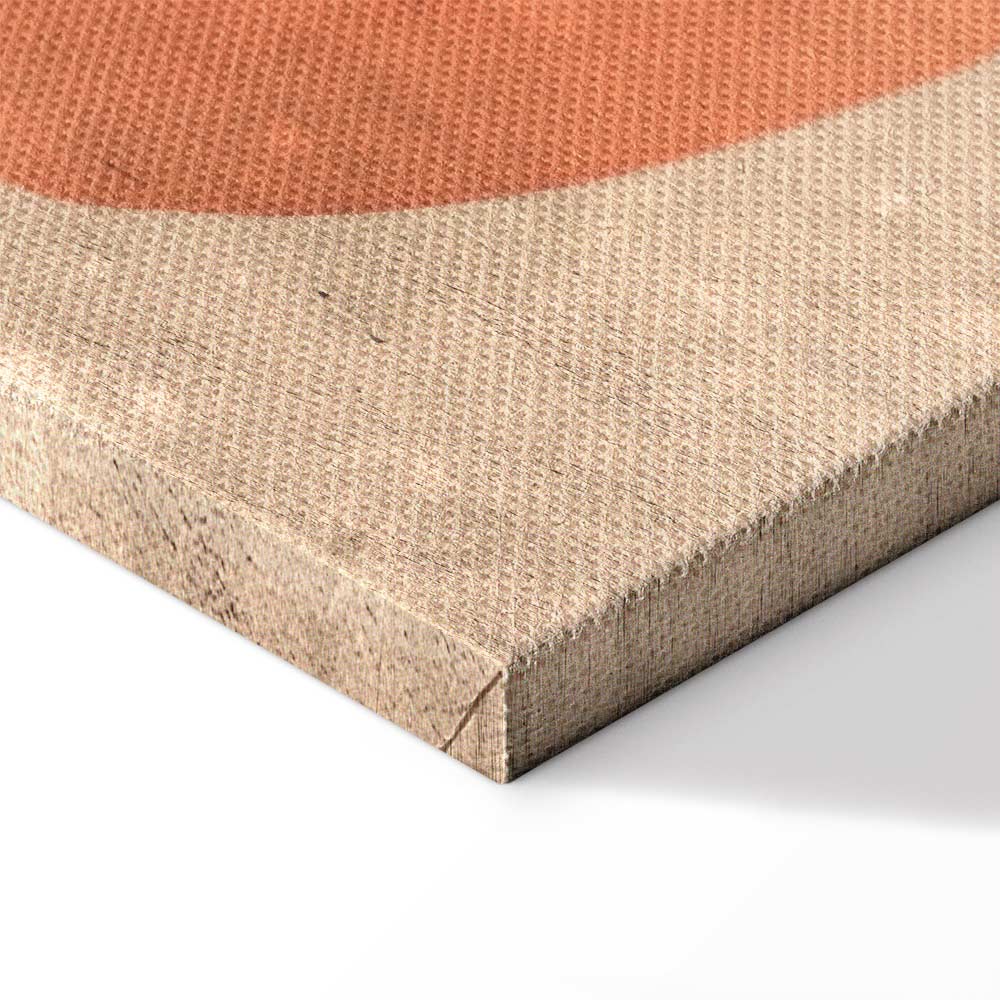 Moon Butterfly Abstract Texture Canvas Print