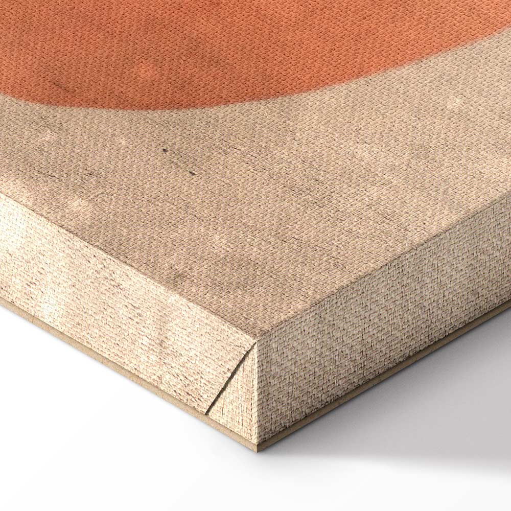 Moon Butterfly Abstract Texture Canvas Print