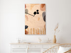 Fruity Autumn Canvas Print with Abstract Design