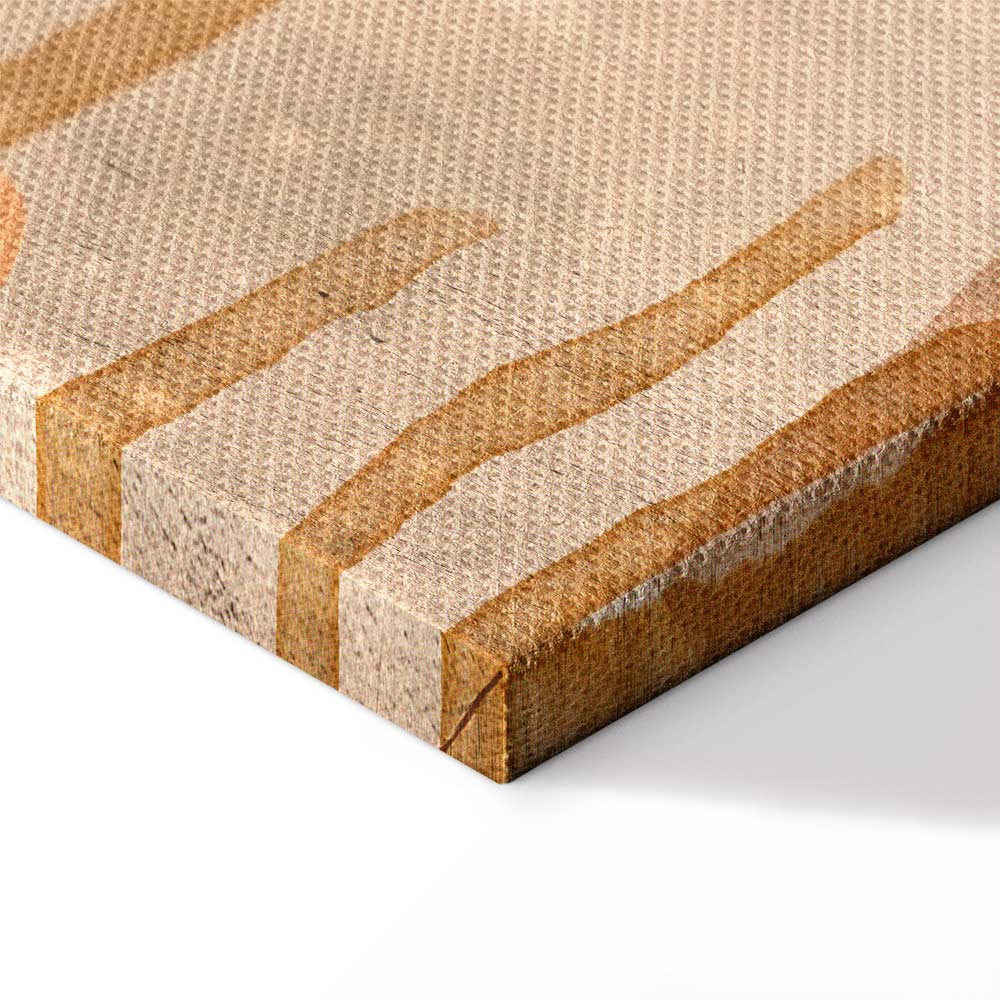 Abstract Autumn Fruits Multicolor Canvas Print