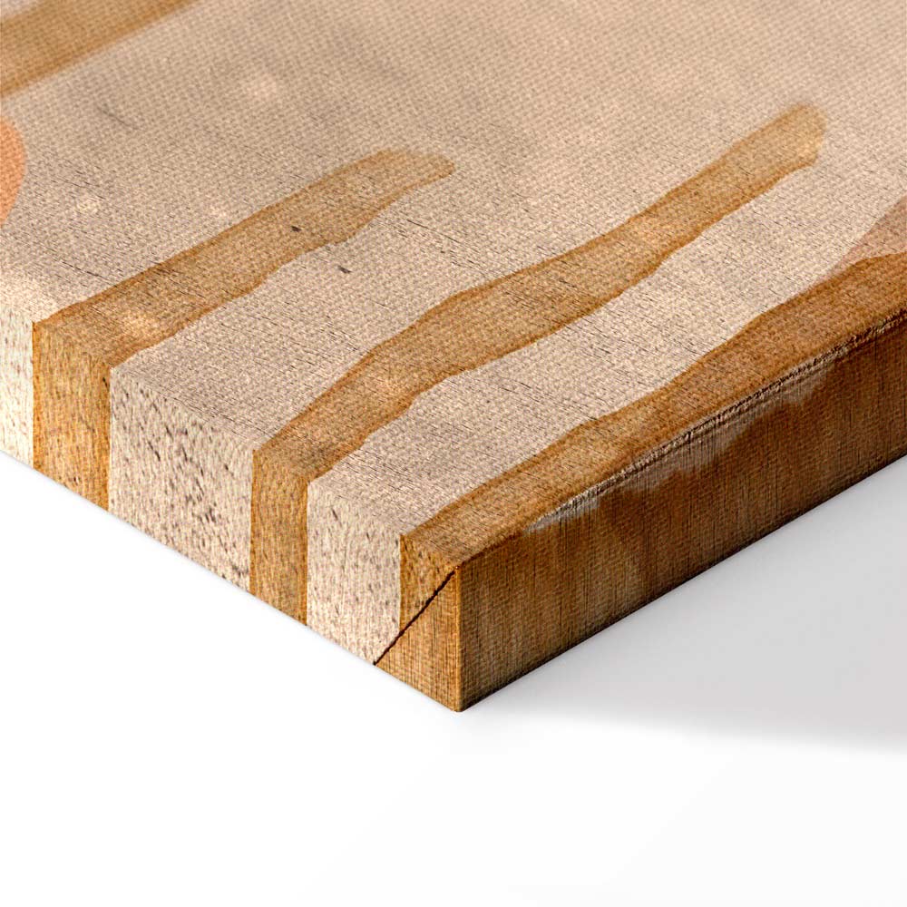 Abstract Autumn Fruits Multicolor Canvas Print