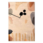 Abstract Autumn Fruits Multicolor Canvas Print