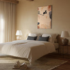 Abstract Autumn Fruits Multicolor Canvas Print