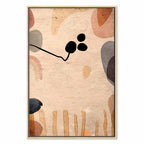 Abstract Autumn Fruits Multicolor Canvas Print