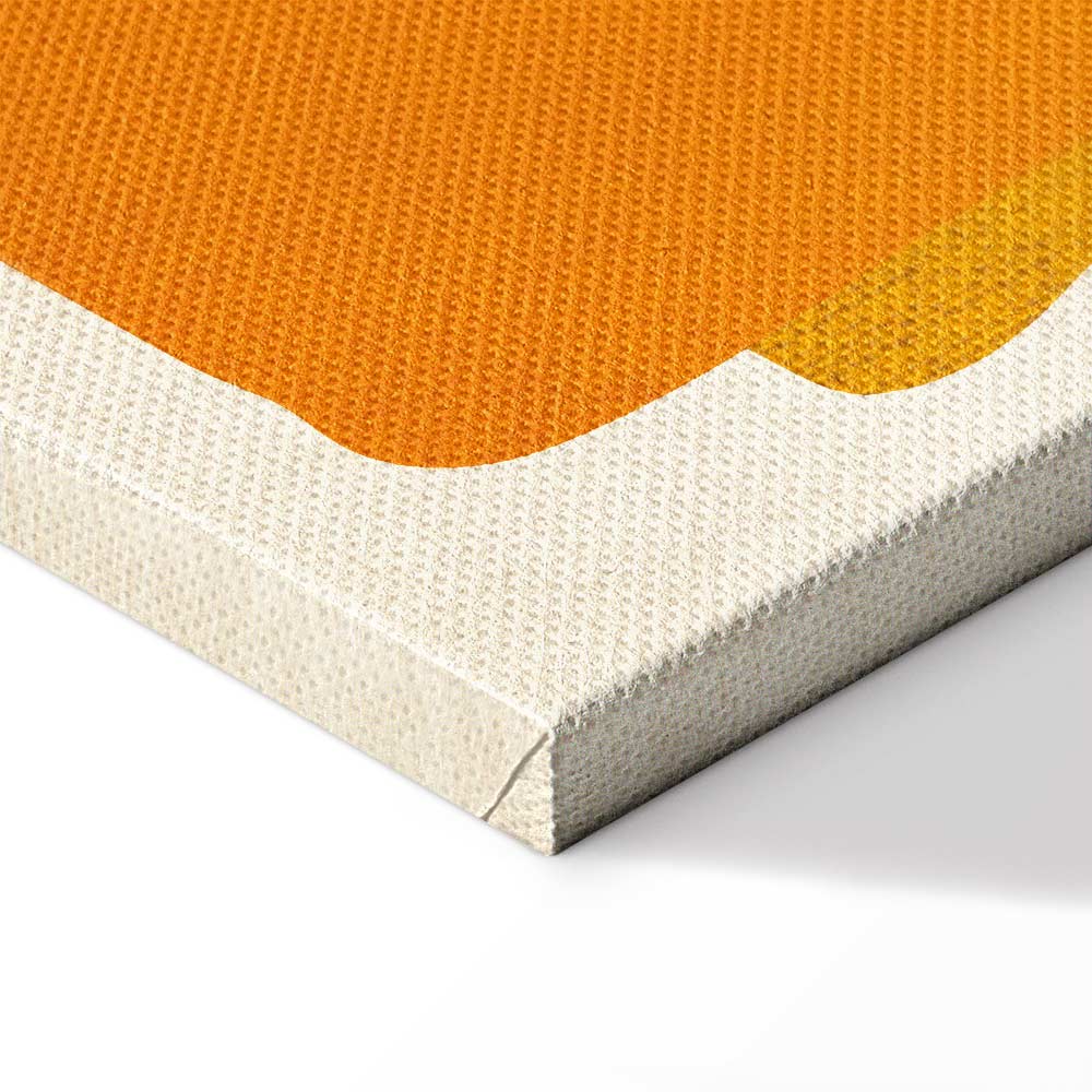 Abstract Rain on the Beach Vertical Canvas Print