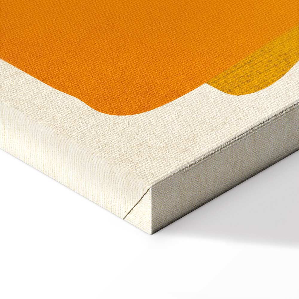 Abstract Rain on the Beach Vertical Canvas Print