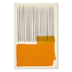 Abstract Rain on the Beach Vertical Canvas Print