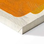 Abstract Rain on the Beach Vertical Canvas Print