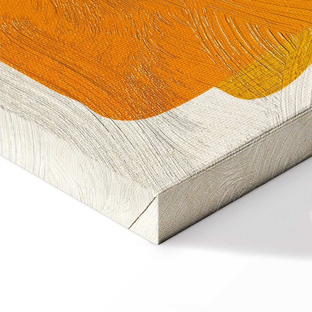 Abstract Rain on the Beach Vertical Canvas Print