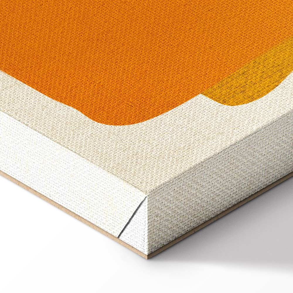 Abstract Rain on the Beach Vertical Canvas Print