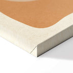 Sand Castles Abstract Geometric Canvas Print