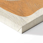 Sand Castles Abstract Geometric Canvas Print