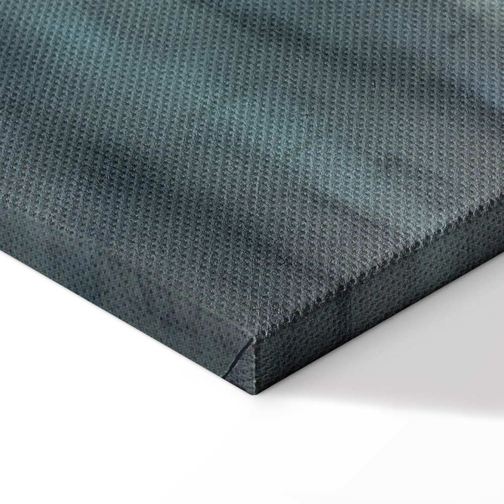 Golden Abstract City Canvas Print