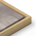 Golden Abstract City Canvas Print