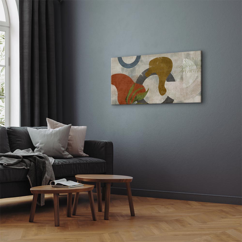 Colorful Abstract Texture Canvas Print