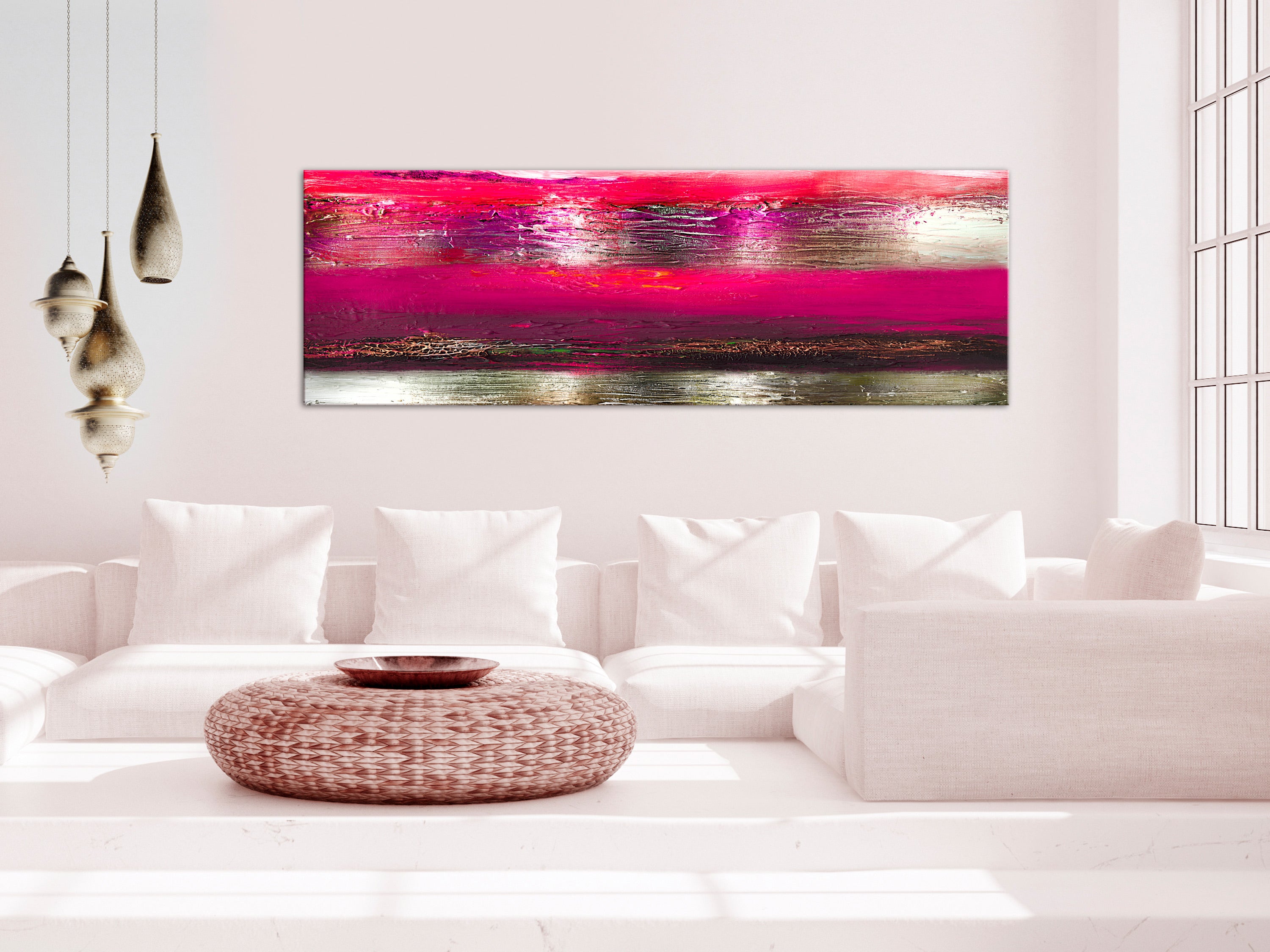 Canvas Print Ocean of Life Abstract Art