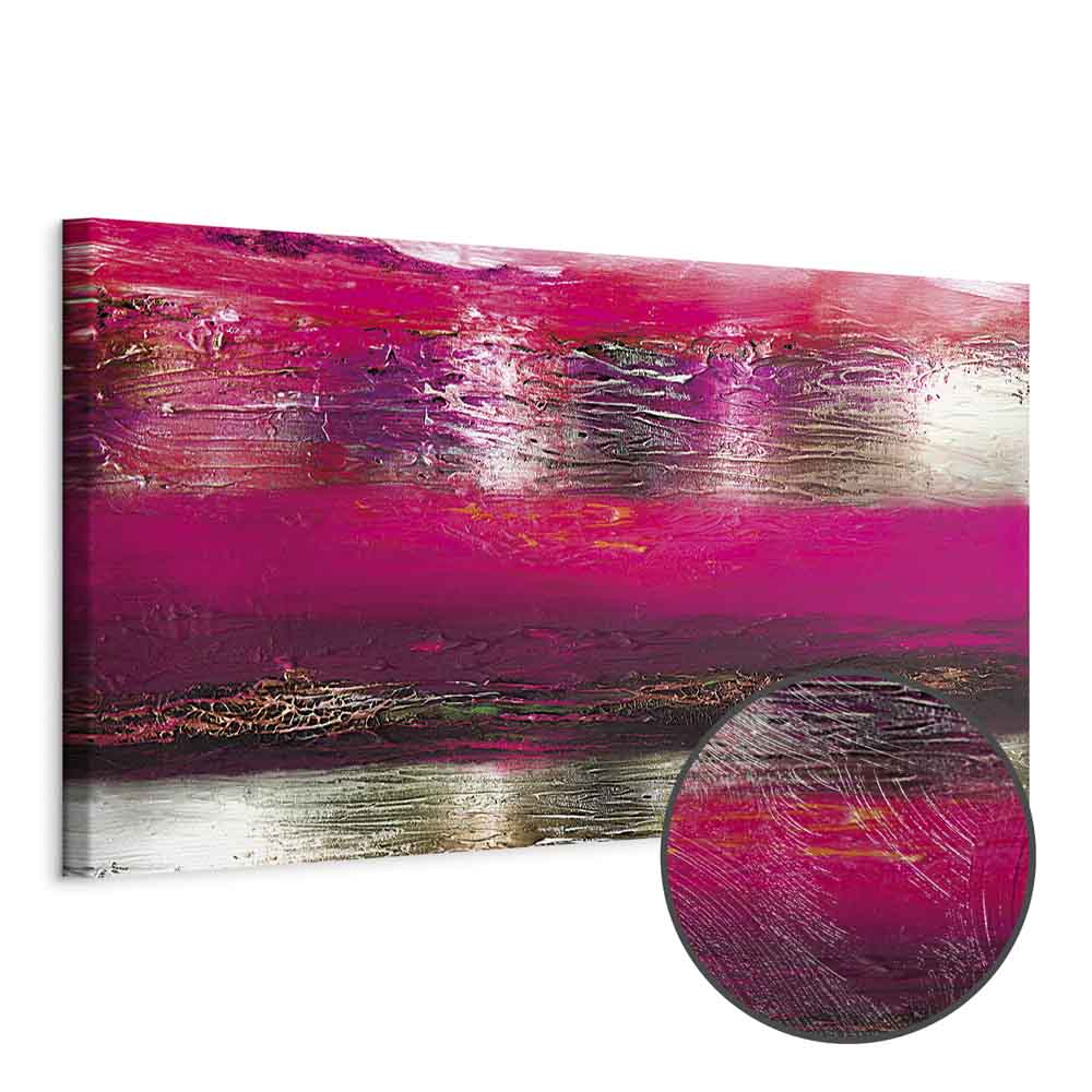 Ocean Wave Abstract Texture Canvas Print