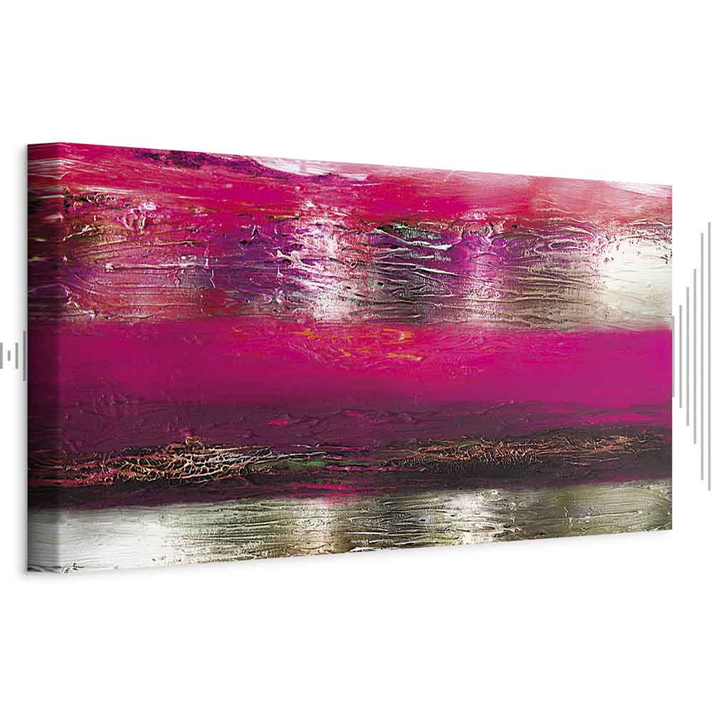 Ocean Wave Abstract Texture Canvas Print