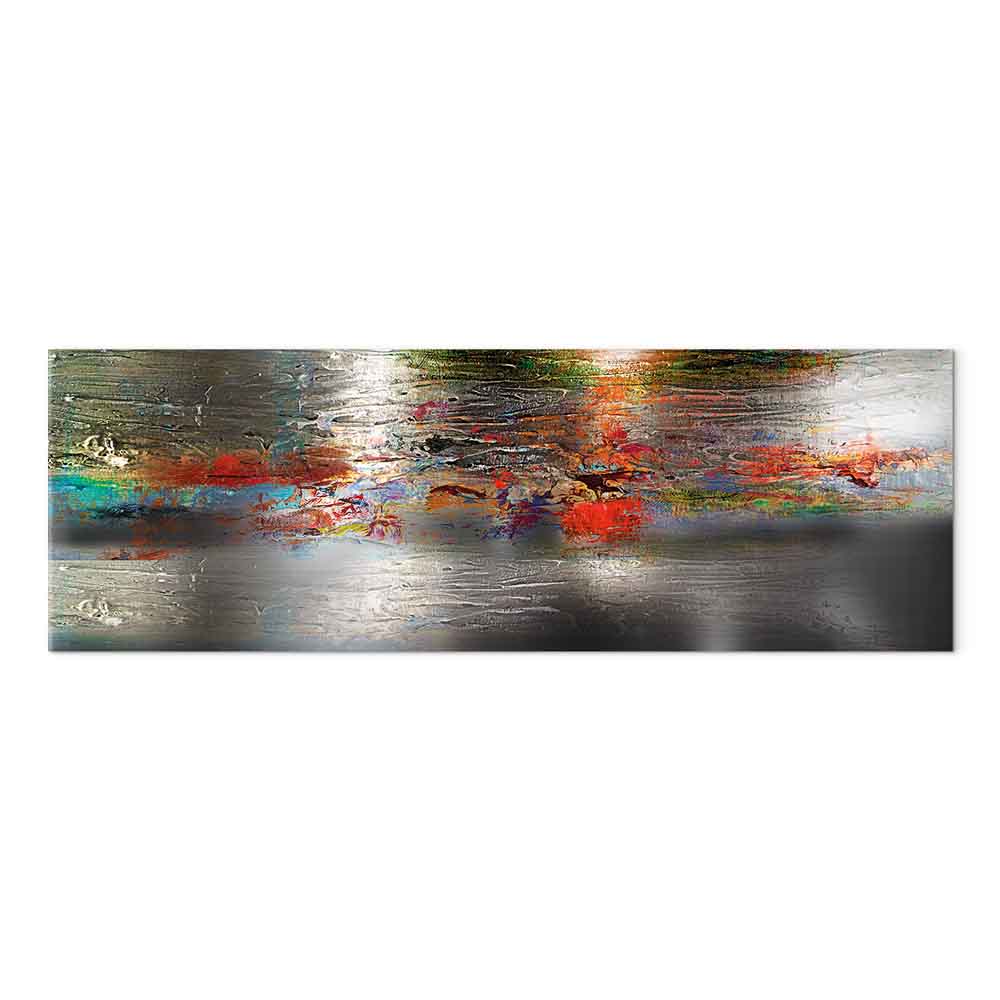 Abstract Coral Texture Multicolor Canvas Print