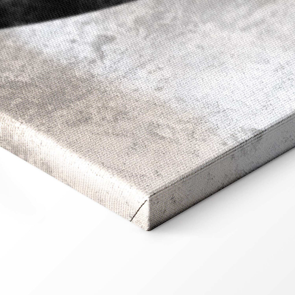 Noble Moon Abstract Texture Canvas Print