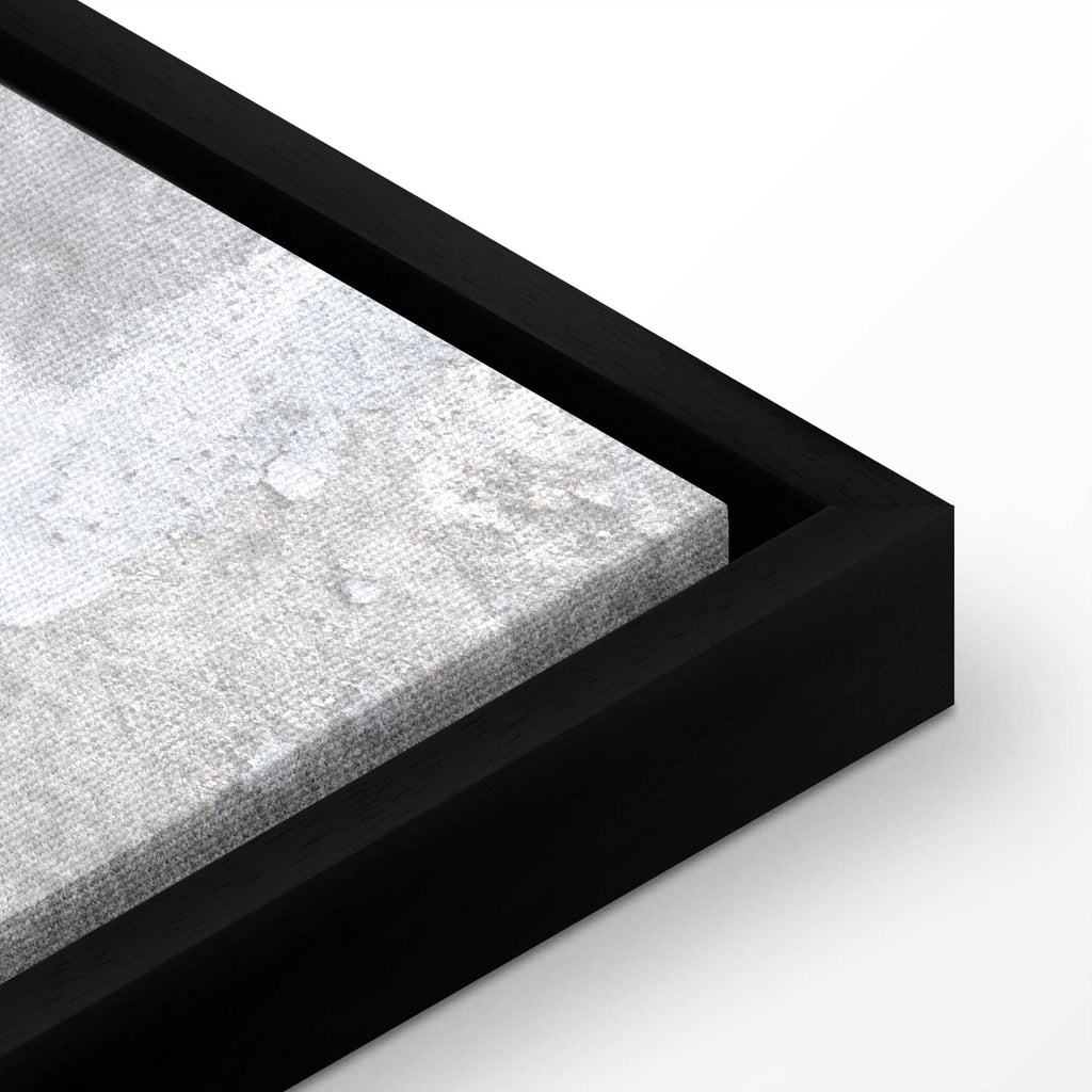 Noble Moon Abstract Texture Canvas Print