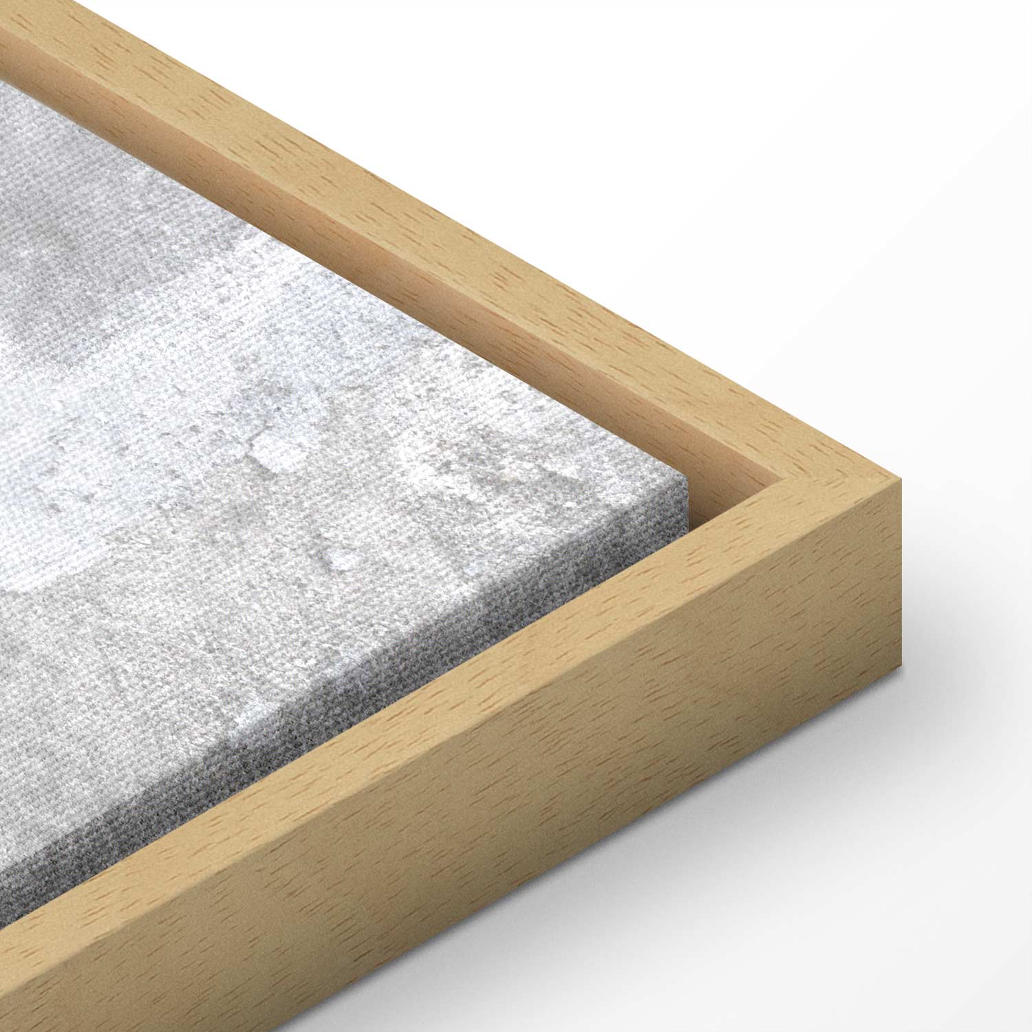 Noble Moon Abstract Texture Canvas Print