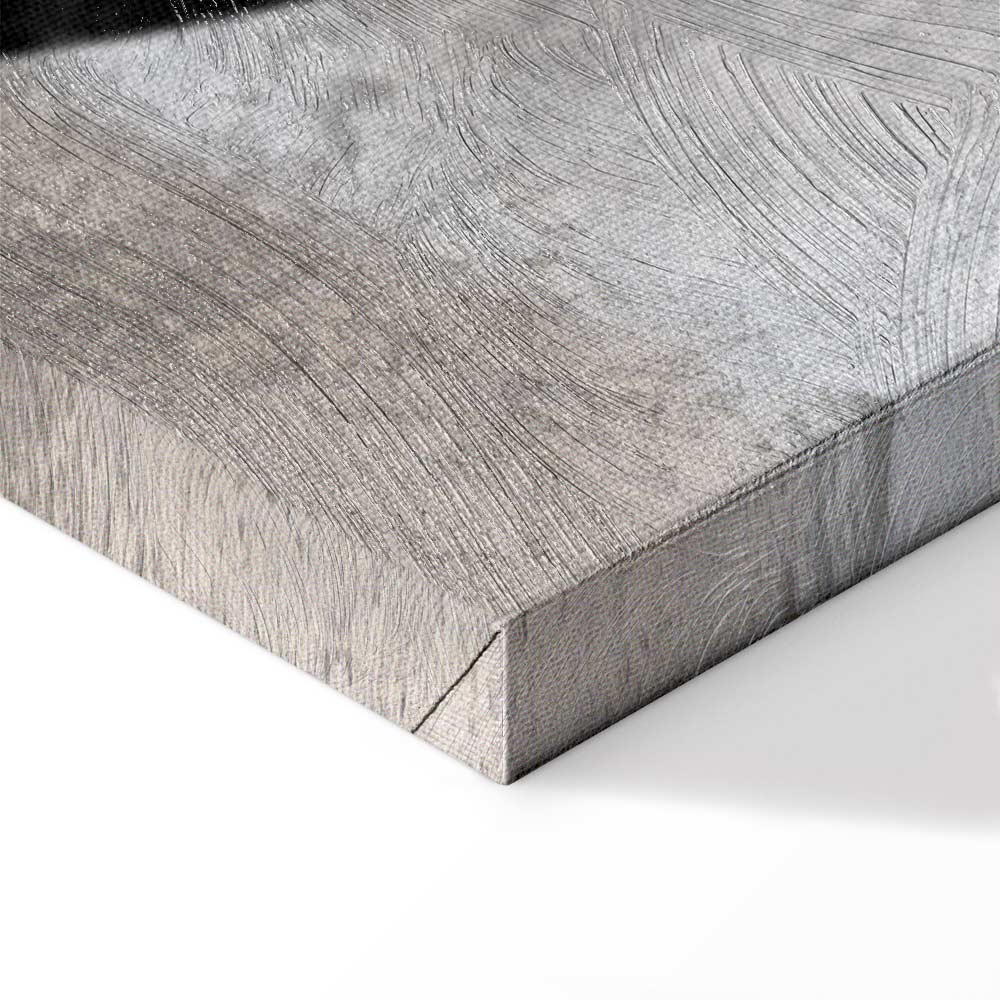 Noble Moon Abstract Texture Canvas Print