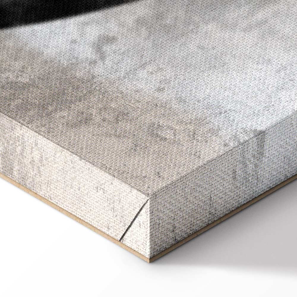 Noble Moon Abstract Texture Canvas Print