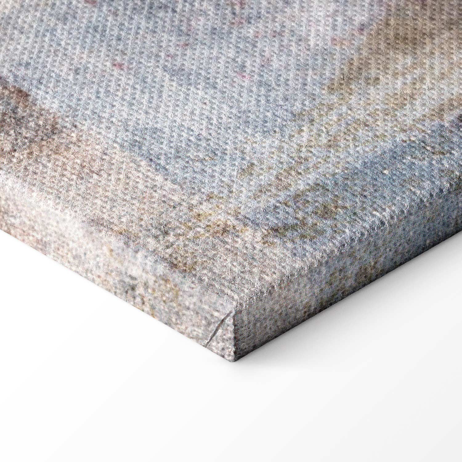 Spring Awakening Abstract Texture Wide Canvas Print