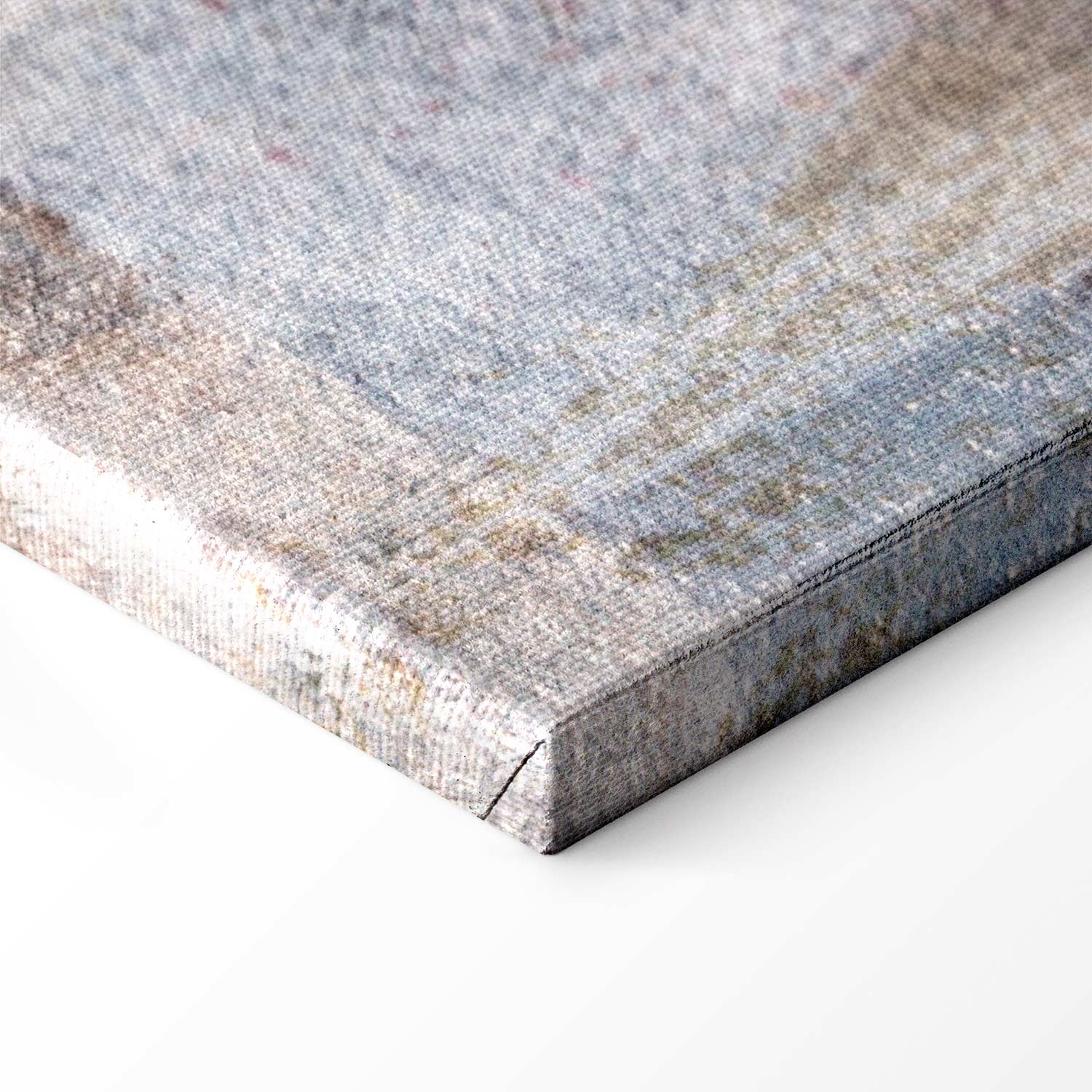 Spring Awakening Abstract Texture Wide Canvas Print