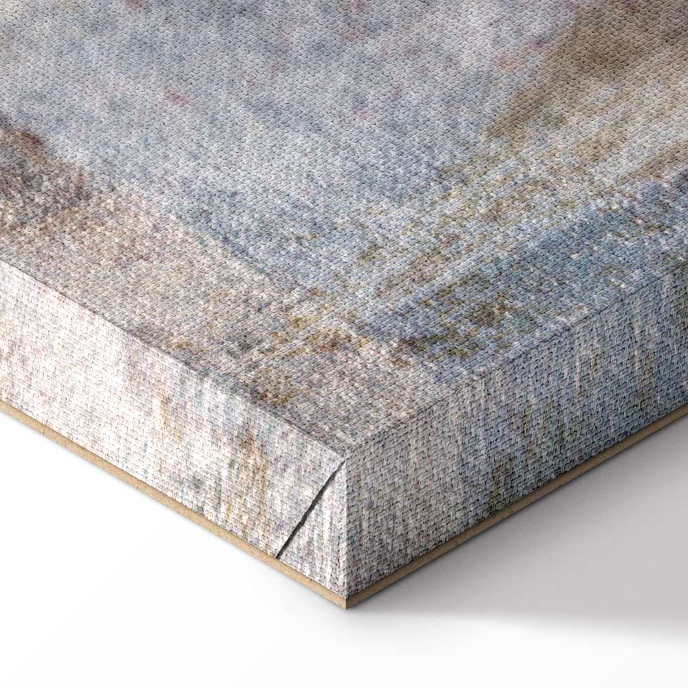 Spring Awakening Abstract Texture Wide Canvas Print