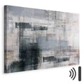 Spring Awakening Abstract Texture Wide Canvas Print