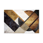 Abstract Geometric Road Texture Canvas Print