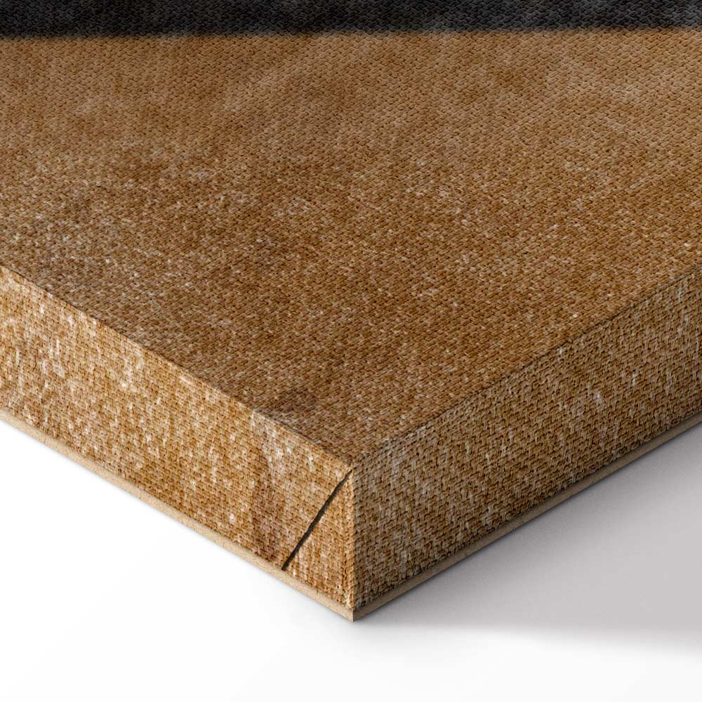 Abstract Geometric Road Texture Canvas Print