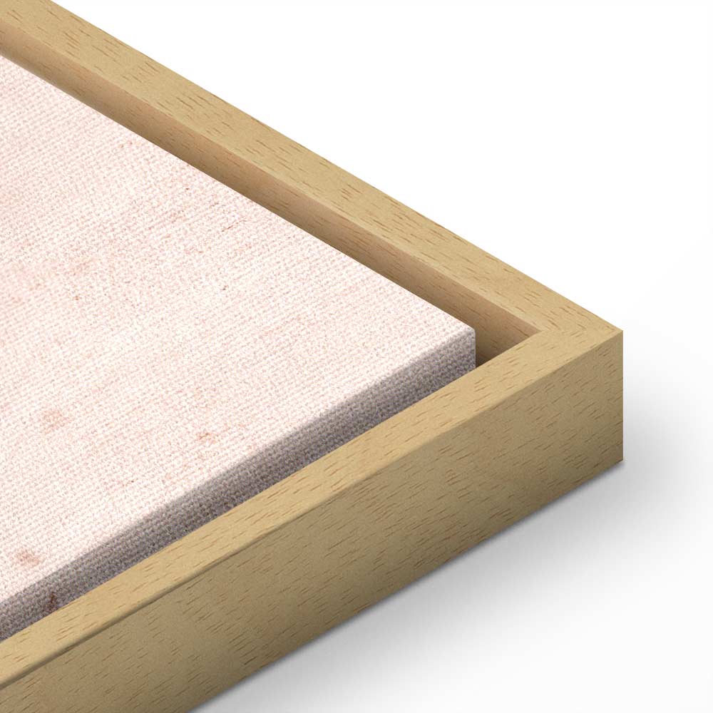 Colorful Watercolour Abstract Wide Canvas Print