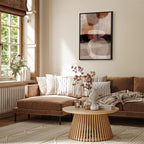 Abstract Texture Vertical Canvas Print