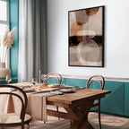 Abstract Texture Vertical Canvas Print