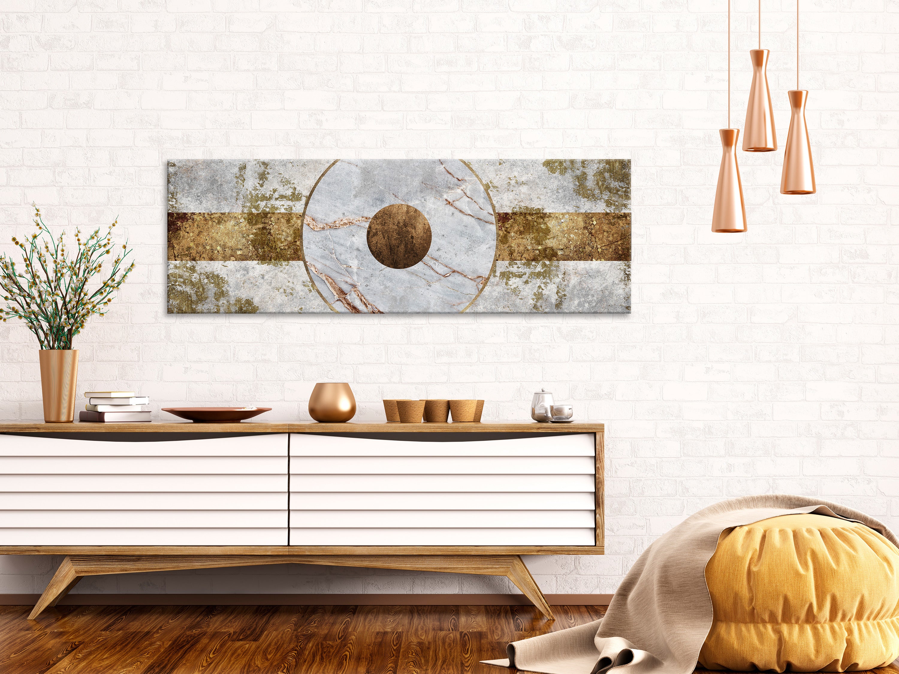 Stylish Abstract Canvas Print for Modern Spaces