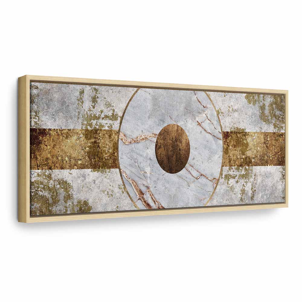 Magic Eye Abstract Texture Narrow Canvas Print