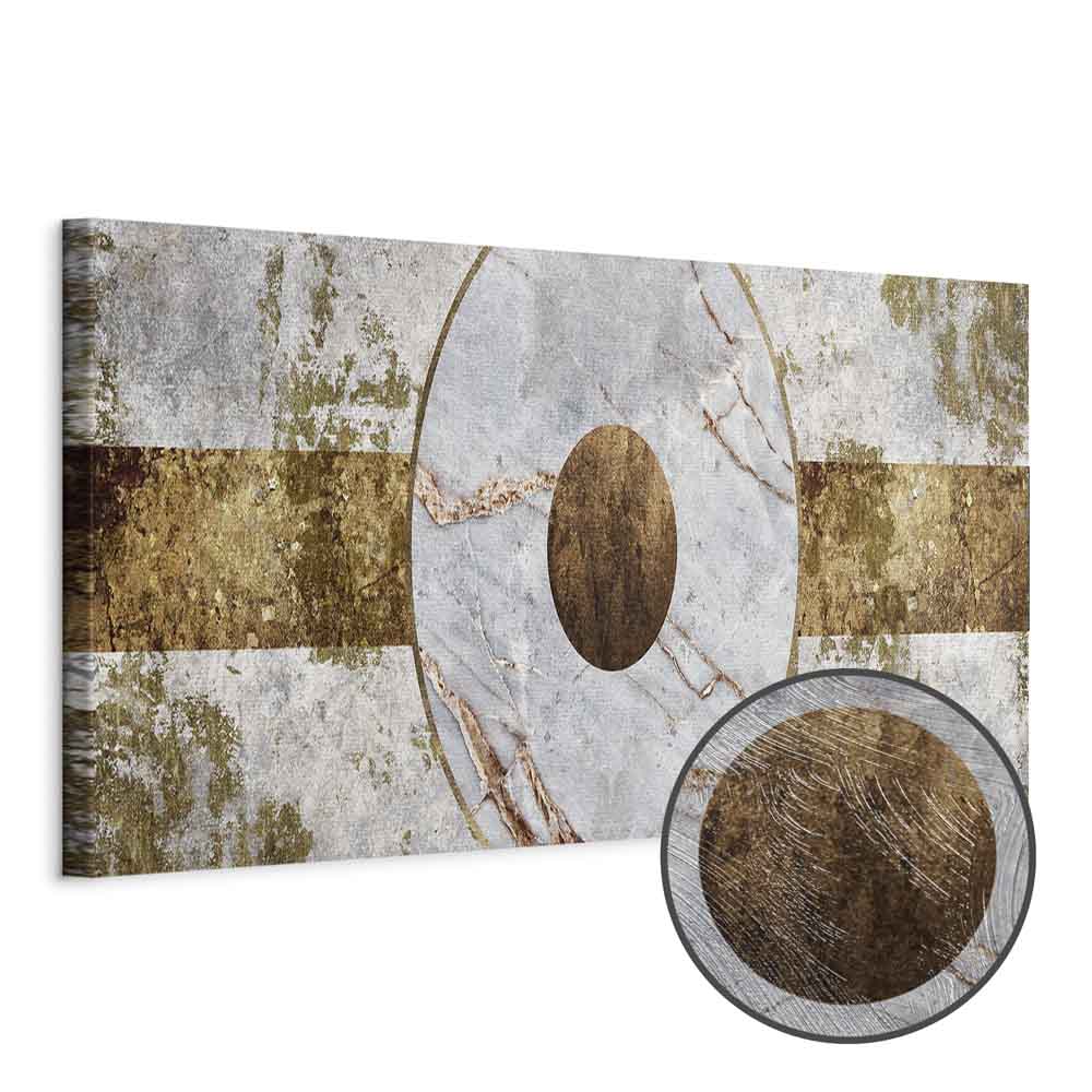 Magic Eye Abstract Texture Narrow Canvas Print