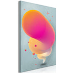 Eleganter abstrakter Leinwanddruck für moderne Räume