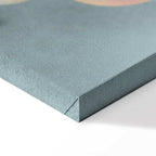 Pink Abstract Streak Vertical Canvas Print