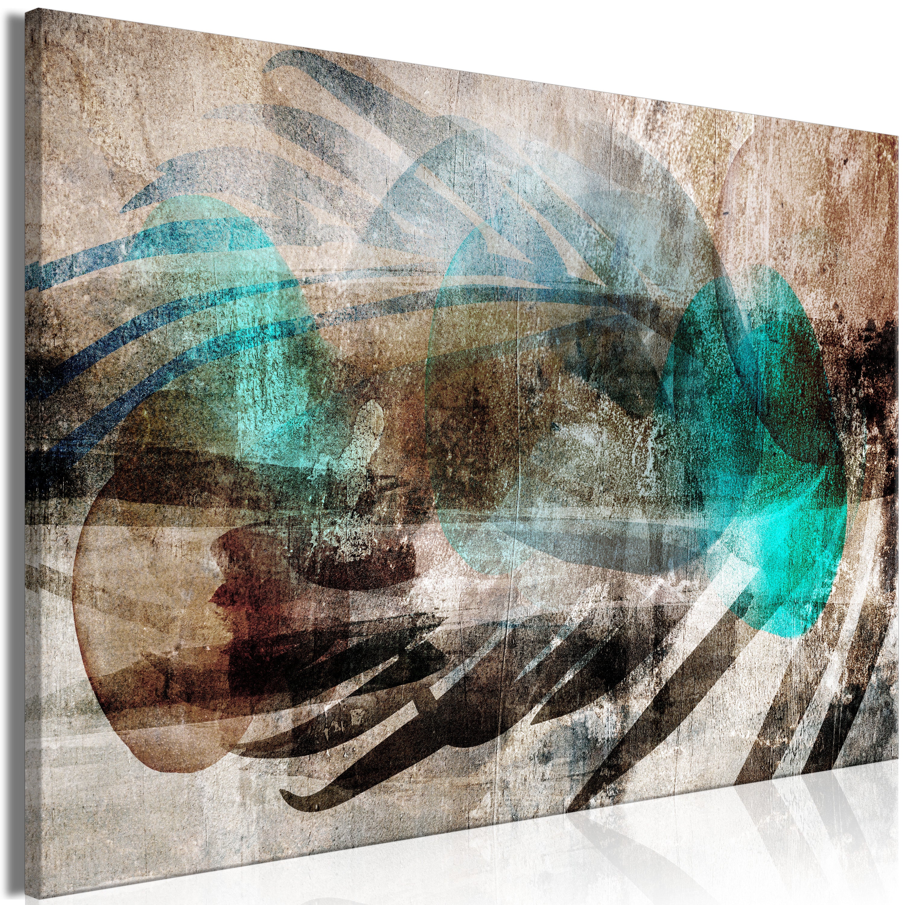 Abstract Wall Art Canvas Print with Modern Design