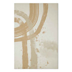 Beige Minimalist Abstract Vertical Canvas Print
