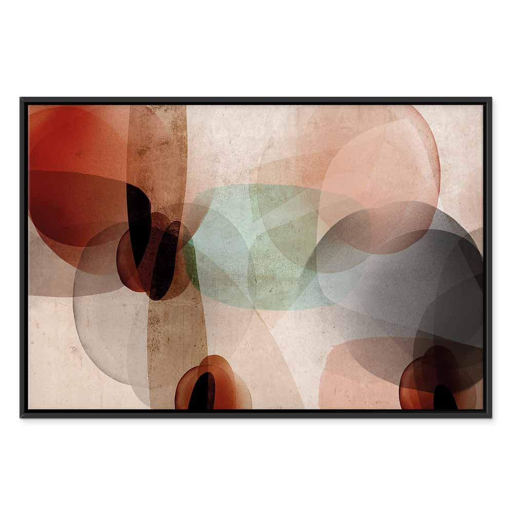 Noble Diffusion Abstract Multicolor Canvas Print
